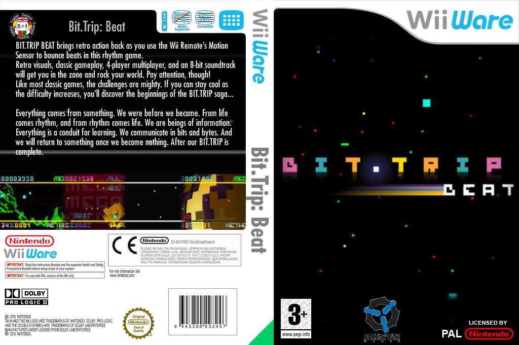 Bit.trip Beat — box-texture (EU)