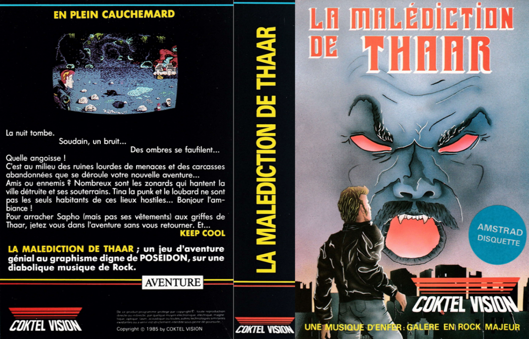 Malédiction De Thaar, La — box-texture (FR)