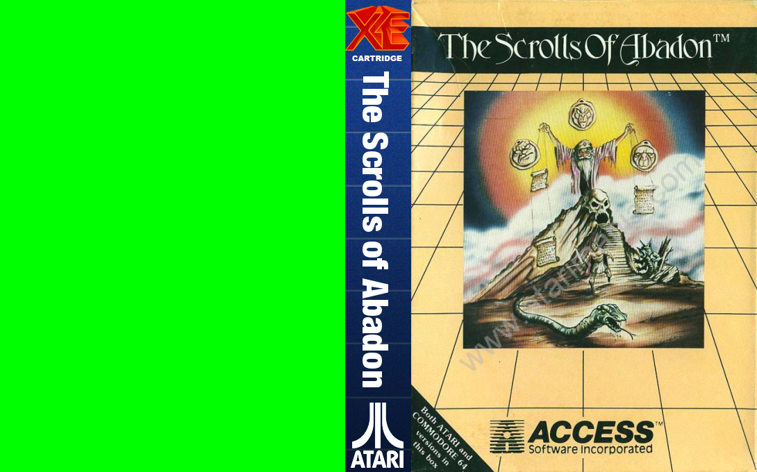 Scrolls Of Abadon, The — box-texture (WOR)