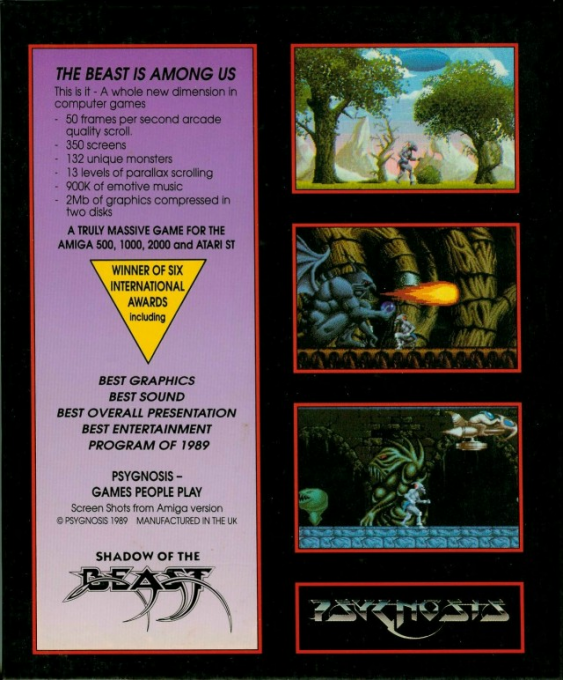 Shadow Of The Beast — box-2D-back (EU)