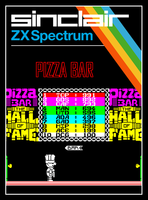Pizza Bar box art