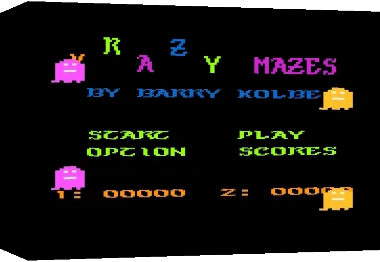 Krazy Mazes — box-3D (WOR)