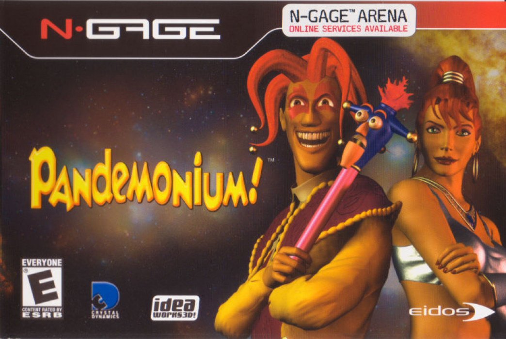 Pandemonium! box art