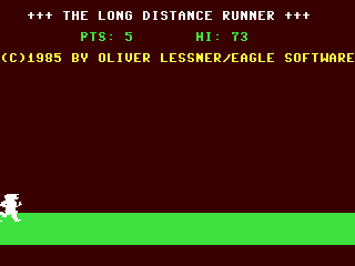 The Long Distance Runner — ss (WOR)