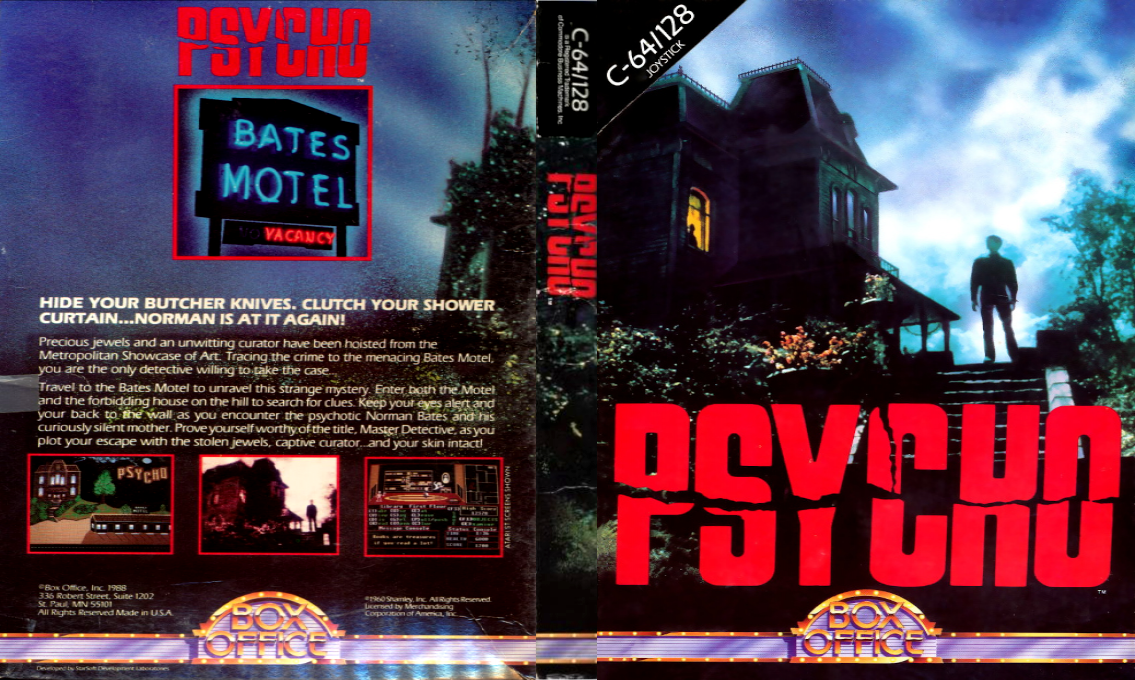 Psycho : Arcade Quest — box-texture (US)