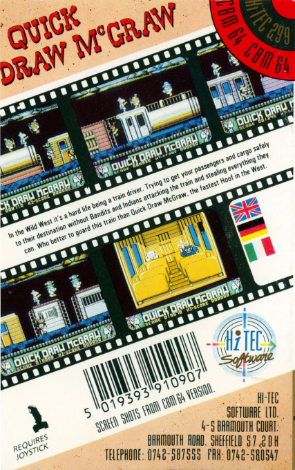 Quick Draw Mcgraw — box-2D-back (EU)
