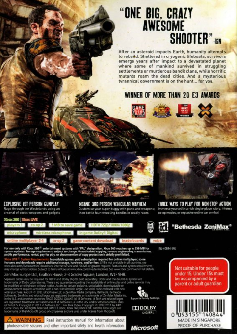 Rage — box-2D-back (AU)