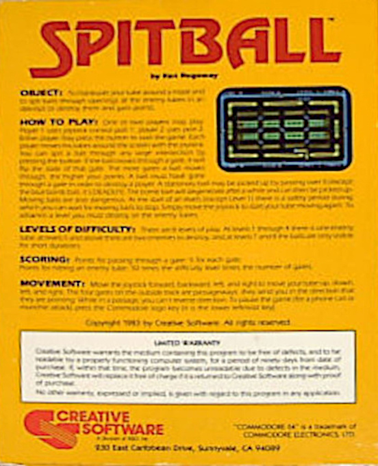 Spitball — box-2D-back (US)