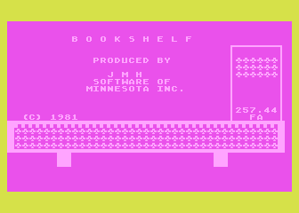 Bookshelf — sstitle (WOR)