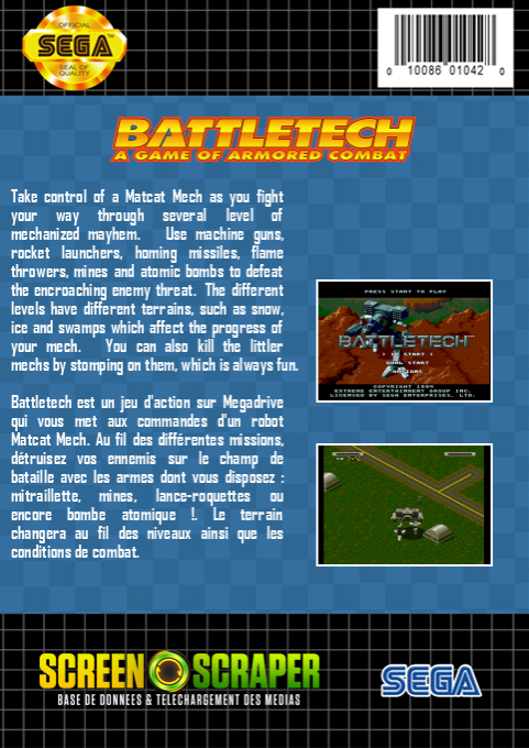 Battletech - A Game Of Armored Combat — box-2D-back (SS)