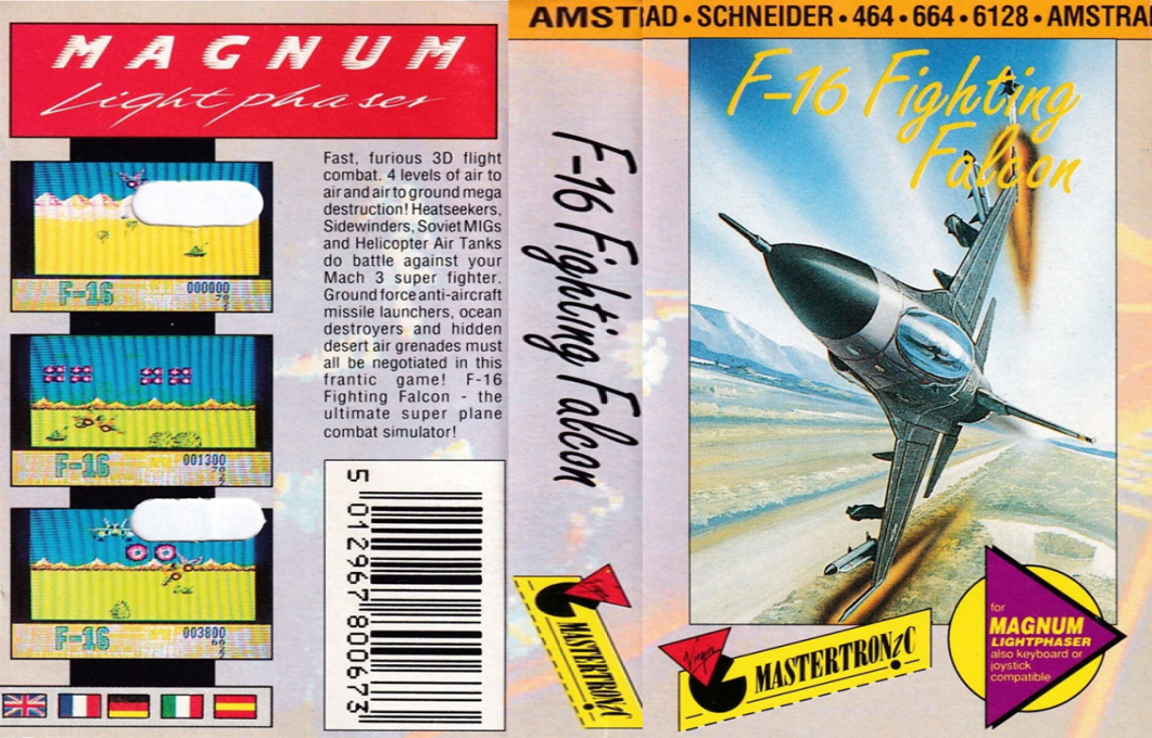 F-16 Fighting Falcon — box-texture (EU)
