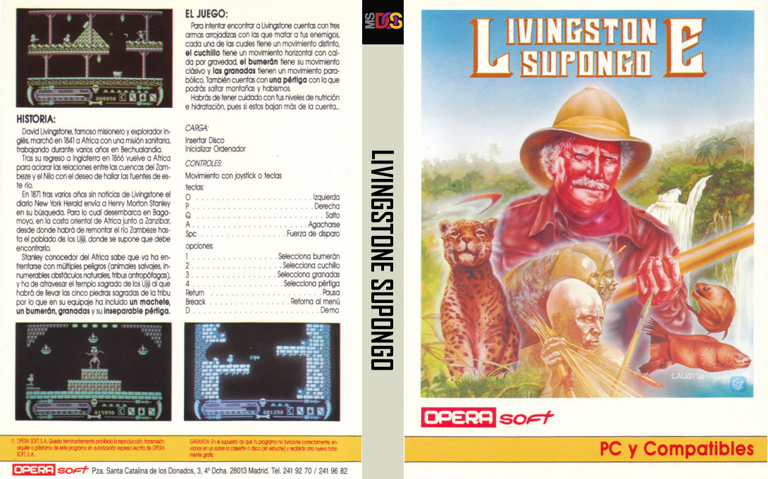 Livingstone I Presume? — box-texture (SP)