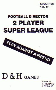 Football Director - 2 Player Super League box art