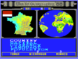 World Geography '88 — ss (WOR)