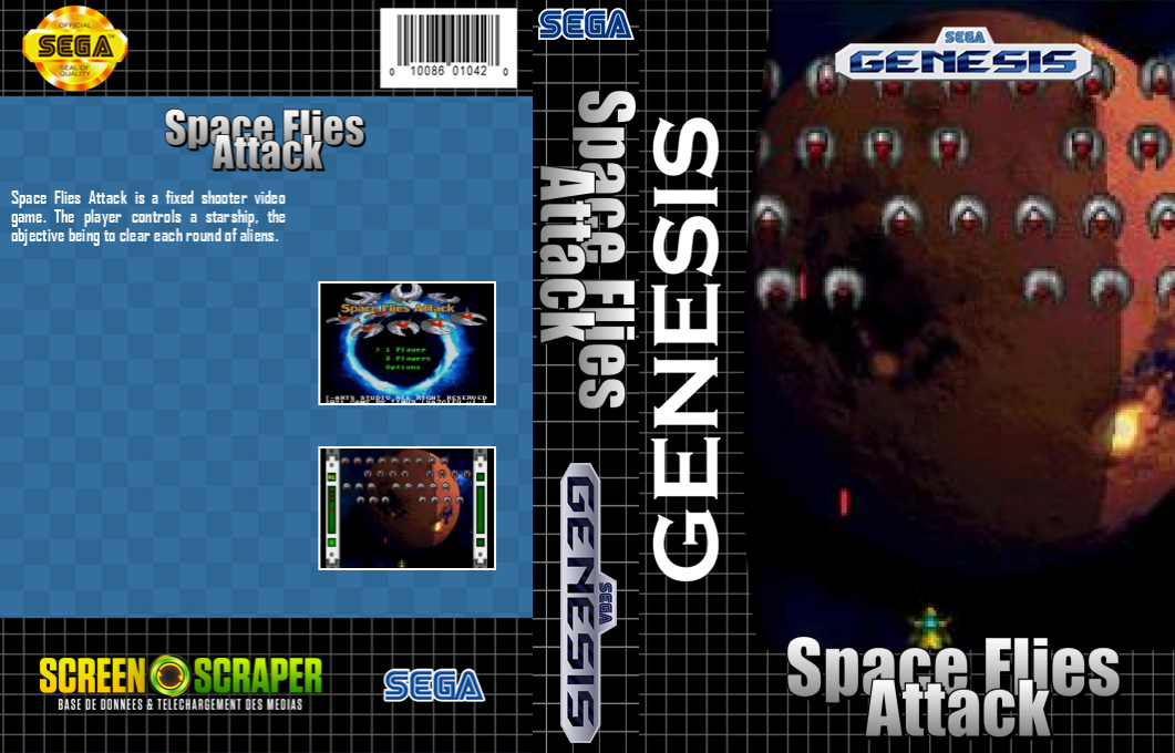 Space Flies Attack — box-texture (SS)