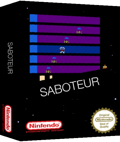 Saboteur — box-3D (SS)