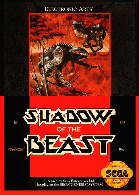 Shadow Of The Beast box art