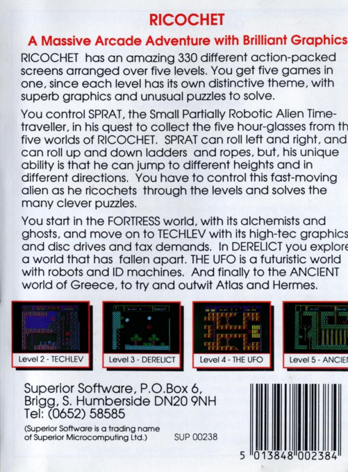 Ricochet — box-2D-back (WOR)