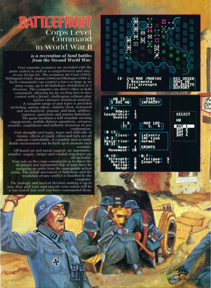 Battlefront — box-2D-back (AU)
