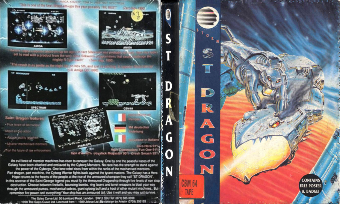 Saint Dragon / St Dragon — box-texture (EU)