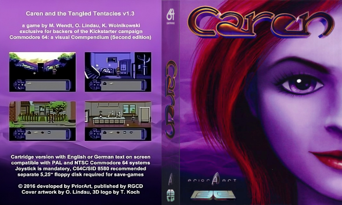 Caren and the Tangled Tentacles — box-texture (WOR)