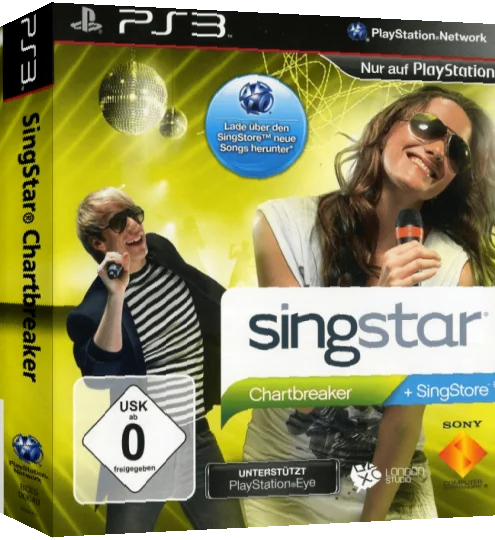 SingStar Chartbreaker — box-3D (DE)