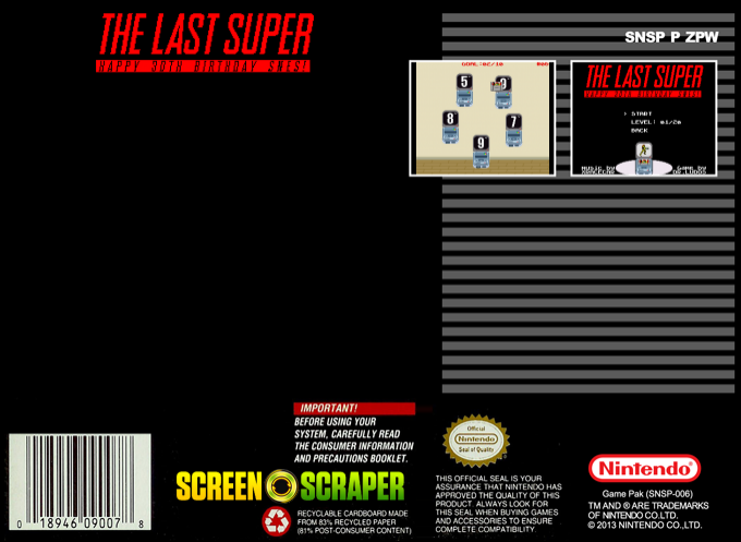 The Last Super — box-2D-back (SS)