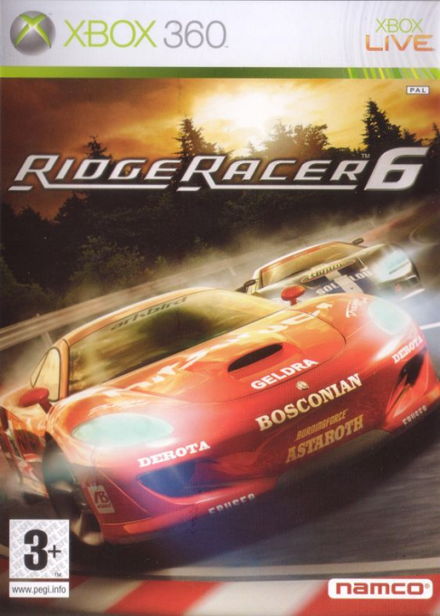 Ridge Racer 6 — box-2D (EU)