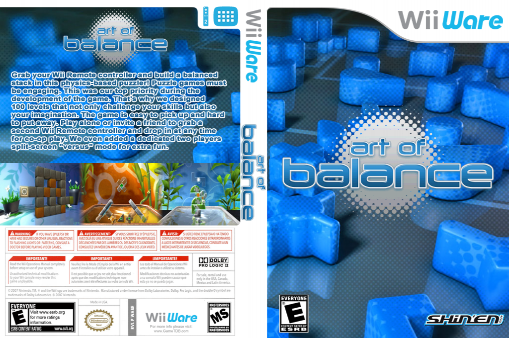 Art Of Balance — box-texture (US)