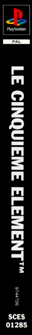 Fifth Element, The — box-2D-side (FR)
