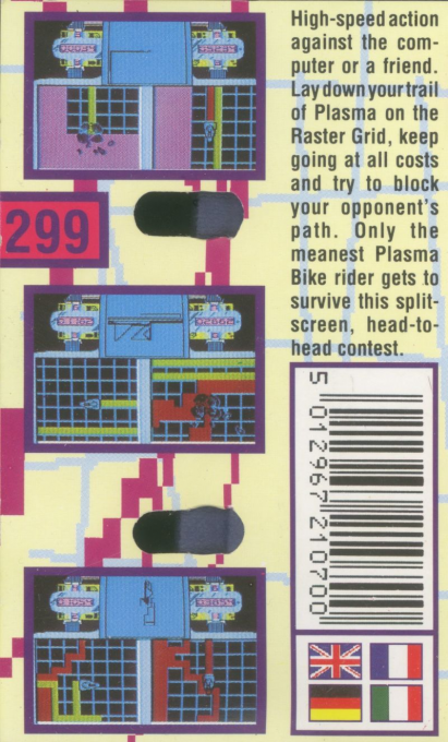 Raster Runner — box-2D-back (EU)