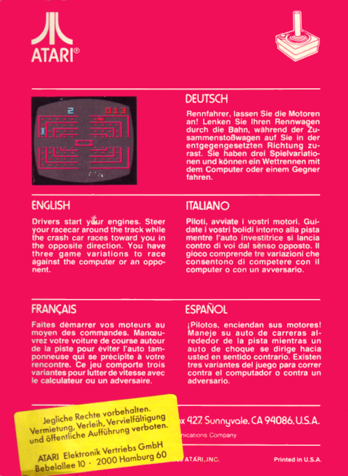 Dodge 'Em — box-2D-back (EU)