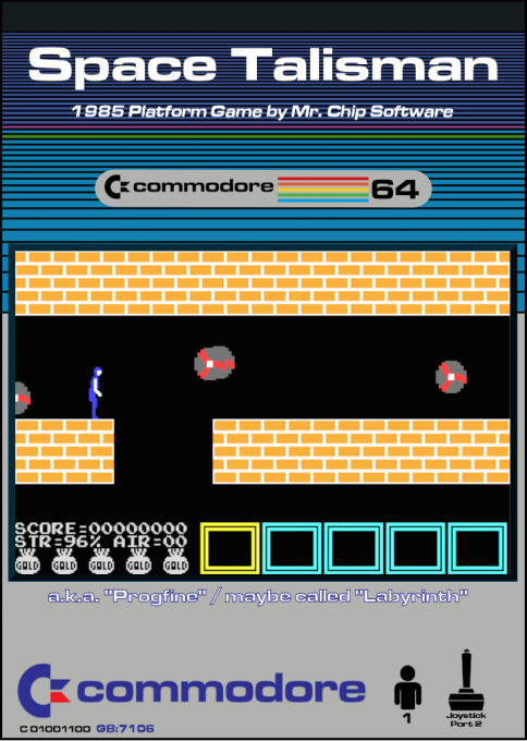 Space Talisman box art