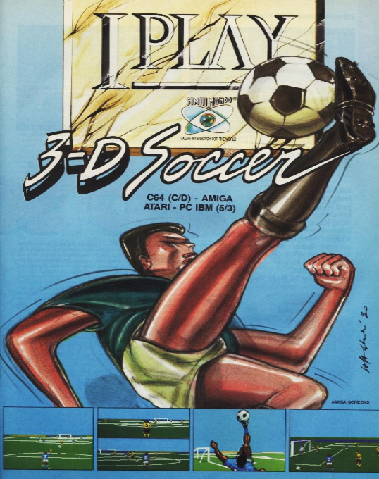 I Play : 3D Soccer box art