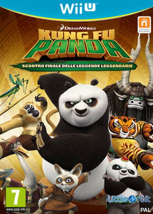 DreamWorks Kung Fu Panda - Showdown of Legendary Legends — box-2D (IT)