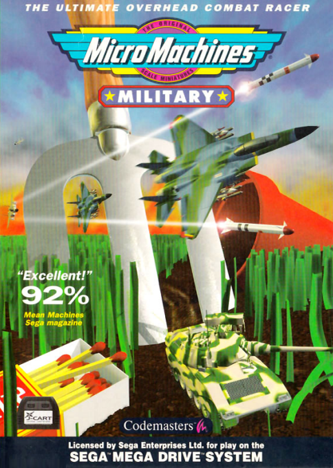 Micro Machines - Military box art