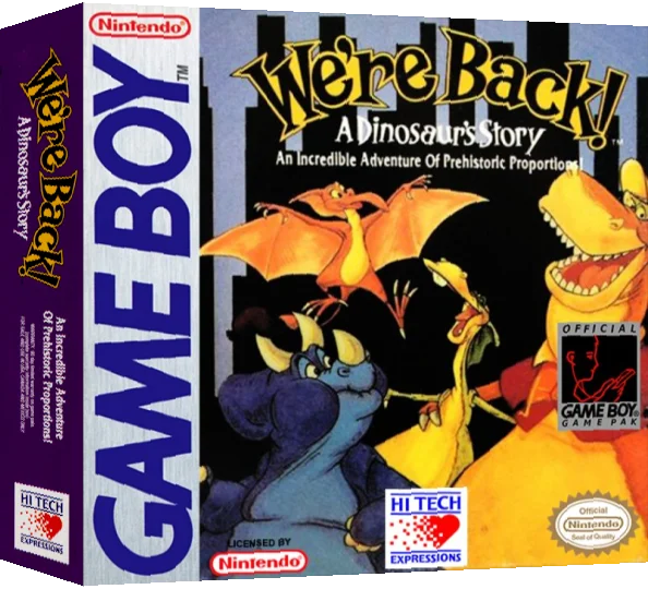 We're Back! - A Dinosaur's Story — box-3D (US)