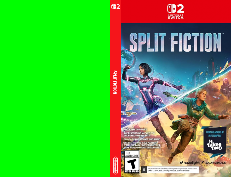 Split Fiction — box-texture (US)