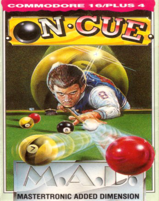 On Cue box art