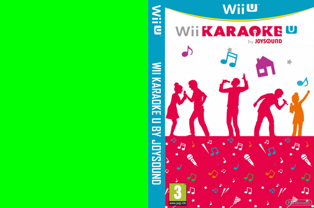 Wii Karaoke U by JOYSOUND — box-texture (EU)
