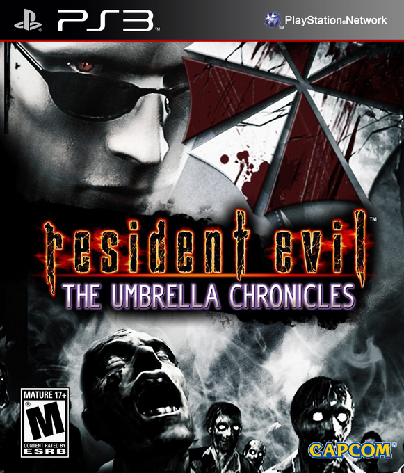Resident Evil - The Umbrella Chronicles HD box art