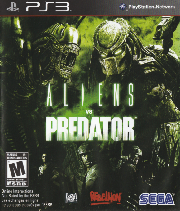 Aliens vs. Predator — box-2D (CA)