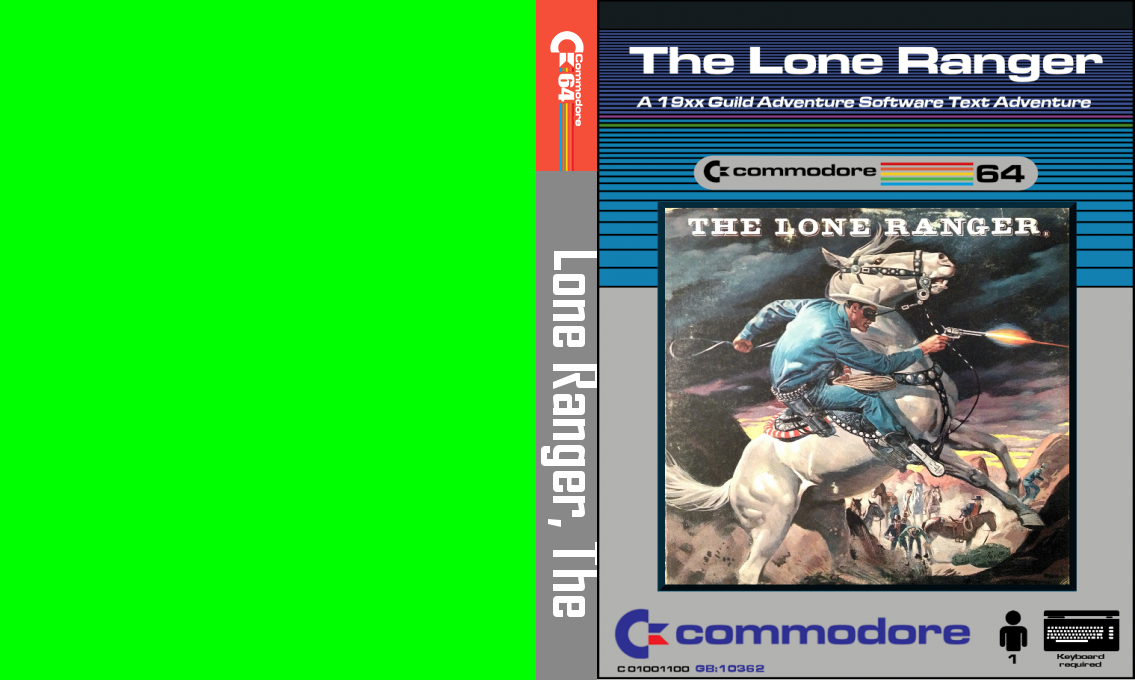 The Lone Ranger — box-texture (CUS)
