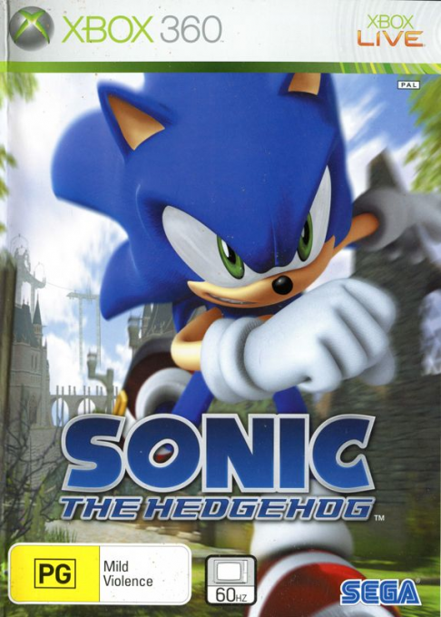 Sonic The Hedgehog — box-2D (AU)
