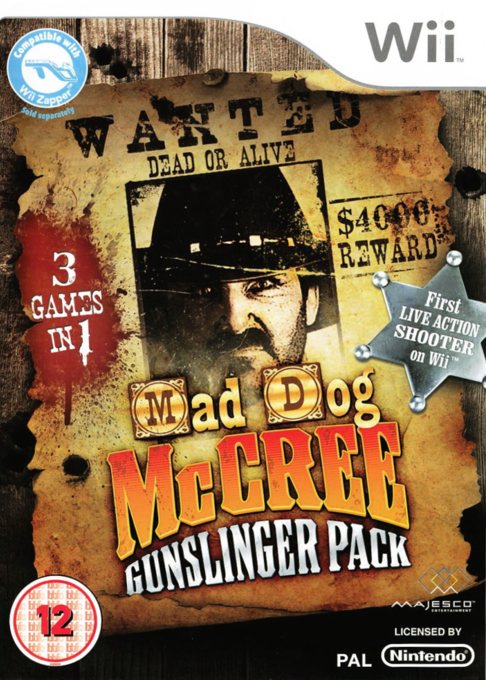 Mad Dog McCree - Gunslinger Pack — box-2D (UK)