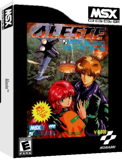 Aleste — box-3D (US)