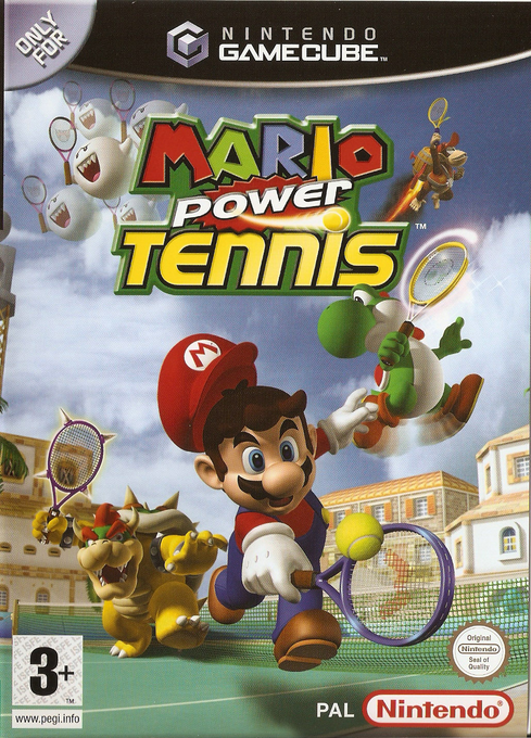 Mario Tennis GC — box-2D (EU)