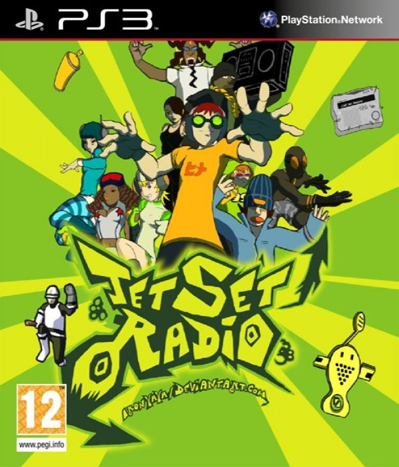 Jet Set Radio — box-2D (EU)