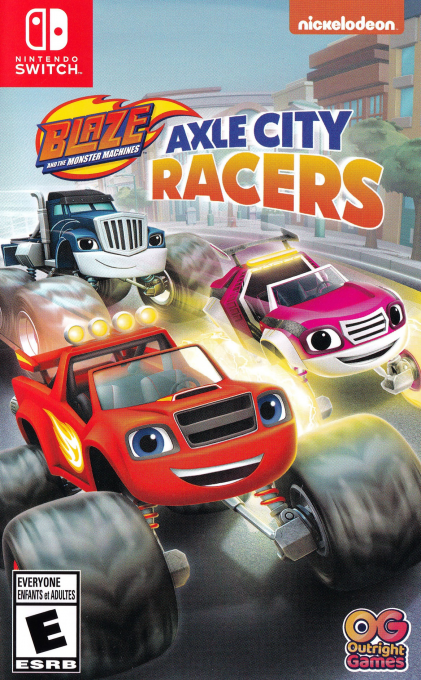 Blaze and the Monster Machines - Axle City Racers box art