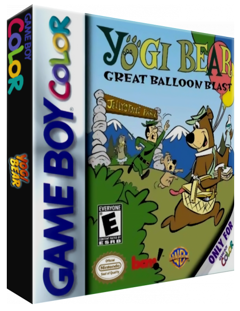 Yogi Bear - Great Balloon Blast — box-3D (US)